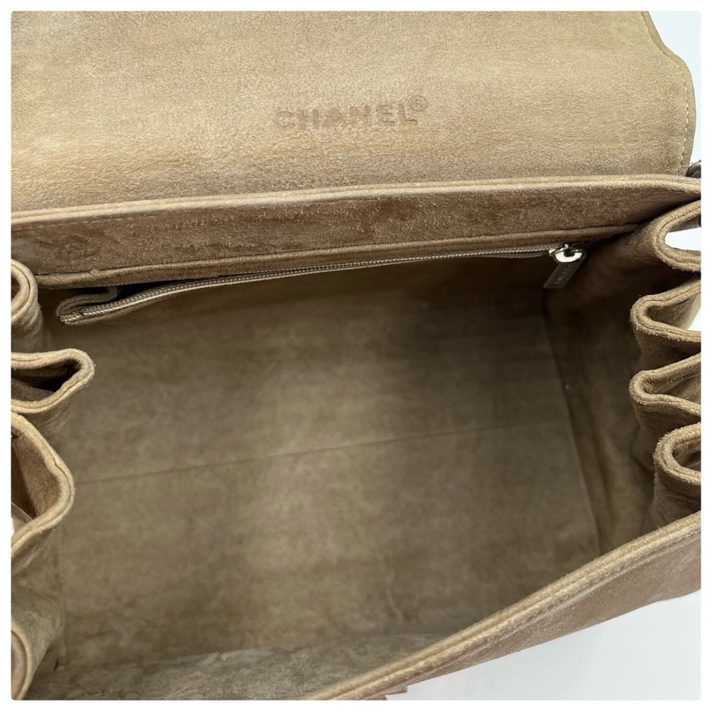 Chanel Reissue Patchwork Flap Bag Brown Beige Lig… - image 7